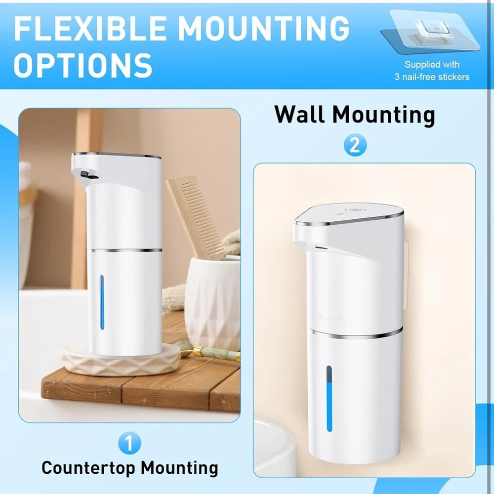 Automatic White Soap Dispenser